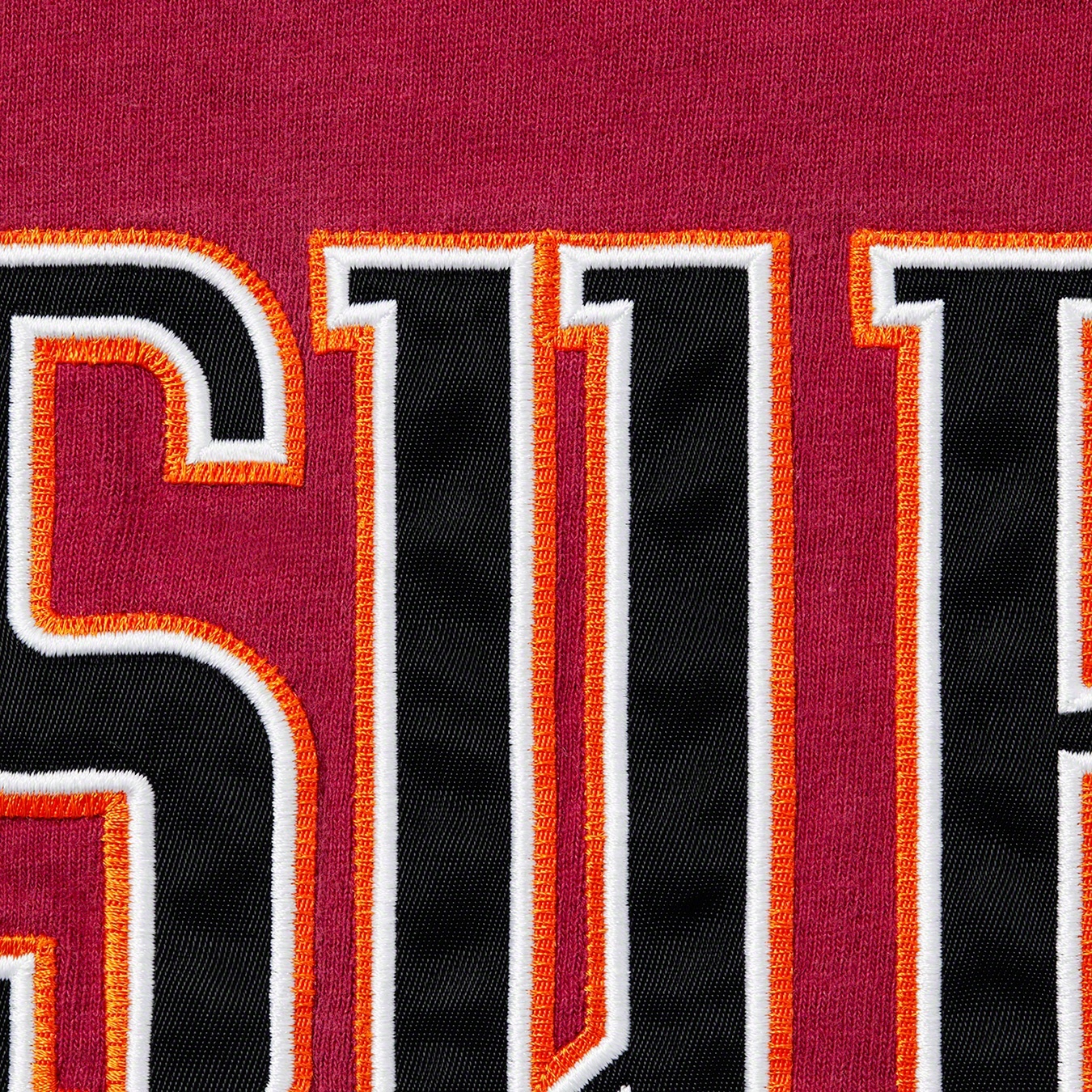 Contrast Appliqué S/S Top view 19
